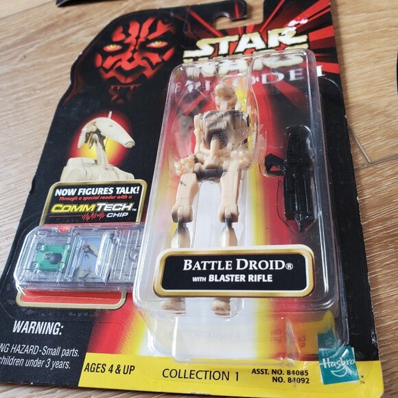 Lot of 7 Star Wars Episode 1 Action Figure Hasbro 1998 1995 NIP Collectibles - Picture 4 of 16